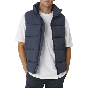 เสื้อแจ็คเก็ตพัฟเฟอร์แบบไม่มีแขนสำหรับผู้ชาย คุณภาพสูง ขายดี รับสกรีนโลโก้ หนา ระบายอากาศได้ดี กันน้ำ เป็นมิตรกับสิ่งแวดล้อม เสื้อคลุมลำลอง - Product Image 1