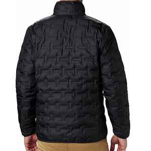 Veste matelassée isolante pour homme avec un design moderne, un rembourrage chaud et un tissu résistant à l'eau, veste matelassée noire pour homme - Product Image 2