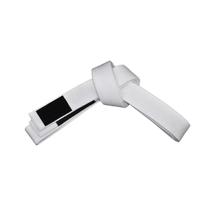 Cinturón Deportivo de Karate, Colores Personalizados, Algodón/Poliéster Elástico, Impresión de Logotipo Personalizado, Cinturones para BJJ, Jiu Jitsu, Taekwondo, Judo - Product Image 6