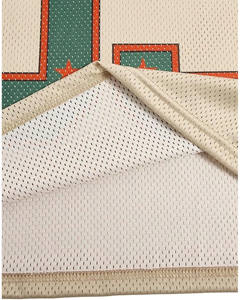 T-shirt à manches courtes pour homme, 100% polyester, tricoté, respirant, imprimé sur mesure, design vierge, col rond, coupe ample, chemises d'été - Product Image 3