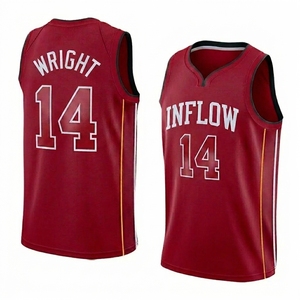 Breathable Basketball Uniform Moisture Wicking Sportswear Basketball Training Jersey Lightweight <b>Athletic</b> Performance Wear - Product Image 1