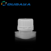22mm Color personalizado succión plástico PP PE pico y tapa embalaje alimentos pigmento salsa química utilizada para bolsa