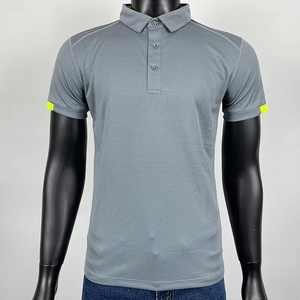 Chemise Polo Homme en Polyester Coton de Haute Qualité, Coupe Ample, Motif Uni, Logo Personnalisé, Idéale pour le Bureau et les Affaires - Product Image 1