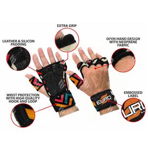 Best Selling Neoprene Half Finger Weightlifting Gloves for Strength Training <b>Wrist</b> <b>Support</b> Padded Comfort Grip - Product Image 6