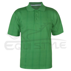 Polos Personalizados al por Mayor, Transpirables, de Poliéster y Algodón Verde, que Absorben la Humedad, Uniformes Corporativos Casuales - Product Image 1