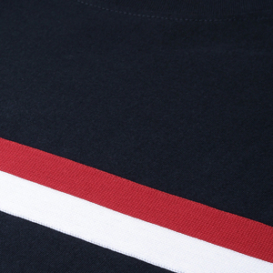 <b>Navy</b> <b>Blue</b> & Red Solid Flannel Cotton Polyester Breathable Quick Dry Custom Logo <b>Men</b> <b>T</b>-<b>Shirts</b> Wholesale High Quality - Product Image 6