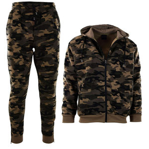 Pantalones Deportivos Unisex de Talla Grande, Corte Regular, Transpirables, Ecológicos, 100% Algodón, Forro Polar, con Capucha, Casuales, Invierno, Estampados - Product Image 1