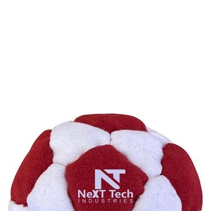 Customizable Pattern Logo Style NEXT TECH INDUSTRIES Synthetic Suede Hacky Sacks 2.5 Inches No Bladder Toy Balls (350/<b>Polybag</b> - Product Image 3
