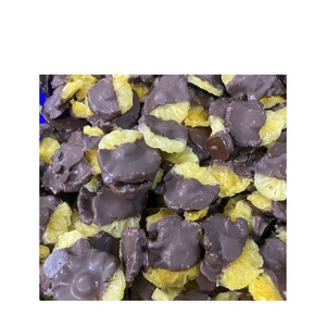 SNACK DE FRUTAS MIXTAS CON CHOCOLATE, PIÑA SECADA BAÑADA EN CHOCOLATE, MANGO COMESTIBLE, OFERTA ESPECIAL 2026, PRECIO AL POR MAYOR - Product Image 1