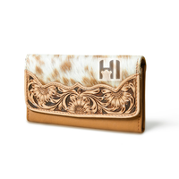 Pulsera de Cuero Ajustable y Elegante para Mujer, Brazalete de Cuero de Grano Completo a la Moda