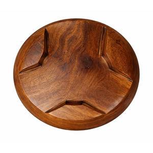 Rodillo y Tabla para Chapati de Madera de Acacia Smart Art, Forma Redonda, Roti Chakla Belan, para Accesorios de Cocina - Product Image 5