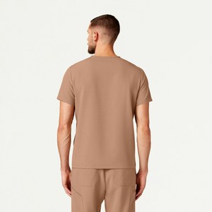 Conjunto de Uniformes Médicos Personalizados de Moda para Hombre, Uniformes de Enfermero de Hospital de Spandex/Poliéster con Detección de Agujas, Conjuntos de Uniformes Médicos para Hombre en Oferta - Product Image 3
