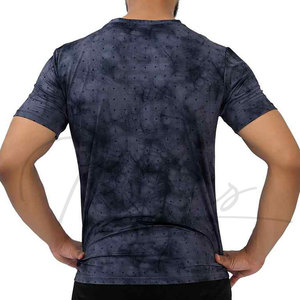 T-shirts pour hommes de haute qualité, vêtements décontractés, légers, respirants, séchage rapide, couleur personnalisée, impression numérique, polyester/coton - Product Image 6