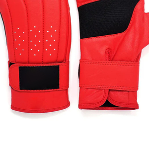 Mitaines de boxe en cuir PU respirant et léger de haute qualité, couleurs personnalisées, taille adulte, vente en gros - Product Image 6