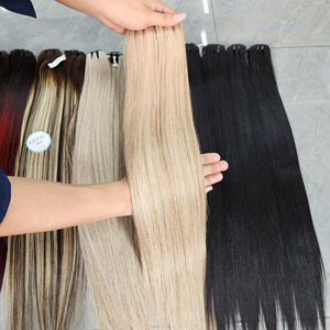 Extensiones de Cabello Virgen Vietnamita 100% Natural, Color Rubio Premium, Liso Extremo, Longitudes de 8 a 40 Pulgadas - Product Image 6
