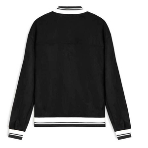 Veste décontractée pour homme de haute qualité avec logo personnalisé, respirante, en satin professionnel, style Letterman - Product Image 4