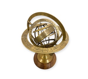 Esfera Armilar del Zodíaco, Globo Astronómico de Estilo Antiguo, Modelo Decorativo de Metal para Exhibición en el Hogar, Oficina, Escritorio o Estante, y como Regalo - Product Image 3