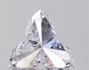 Diamant de laboratoire unique taille trillion, couleur D-F, excellente finition, clarté CVD VVS-VS, pour la création de bijoux féminins - Product Image 4