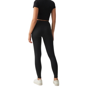 Leggings de Yoga para Mujer, al Por Mayor, Personalizados, Sin Costuras, Cintura Media, Antibacterianos, Transpirables, de Alta Calidad, para Gimnasio, Entrenamiento y Fitness - Product Image 4