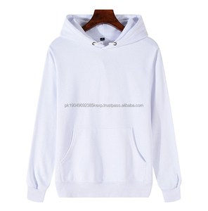 เสื้อฮู้ดสำหรับผู้ชายและผู้หญิงเสื้อมีฮู้ดผ้าคอตตอน20% 80% เรียบผ้าโพลีเอสเตอร์เทอร์รี่ปรับแต่งได้ - Product Image 4