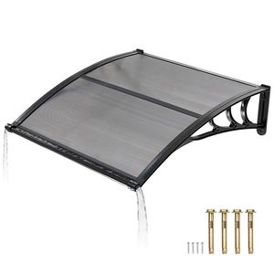 Tende da Sole per Porte Esterne 38 x 40 con Staffa in ABS Rivestito per Protezione da Pioggia, Neve e Sole - Tende a Vela per Ingresso Porta - Product Image 1