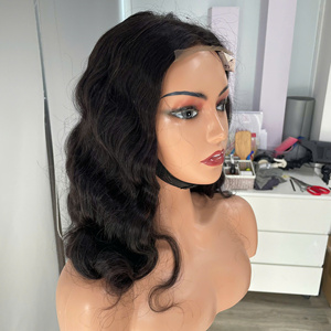 Peluca de Cabello Virgen Vietnamita Transparente con Ondas Naturales de Alta Calidad, Color Natural, para Mujeres, Precio al por Mayor, Producto Capilar de Moda - Product Image 4