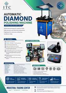 Banco de Pulido Automático CNC ITC Diamond con Control Beckhoff y Tecnología Láser de Línea Verde Trumpf para Cabezal Láser - Product Image 2