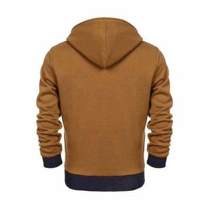 เสื้อฮู้ดซิปดีไซน์ใหม่ ขายดีที่สุด แฟชั่นทันสมัย ผ้าฟลีซคอตตอน 100% สไตล์สตรีทแวร์ เสื้อฮู้ดซิปผู้ชาย - Product Image 2