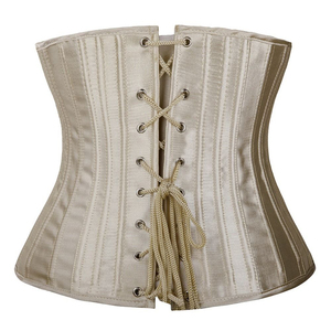 Nouveau style de gaine amincissante respirante pour femme, avec corset à baleines, effet ventre plat, maintien ferme, ajustement moulant à la taille, décolleté en V sexy et découpes - Product Image 5