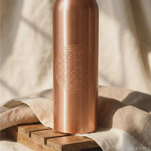 Pure <b>Copper</b> Water Bottle Antique <b>Copper</b> Design Thermal Insulation Anti-Corrosion Coating for Boiling Reusable Corporate Gifting - Product Image 4