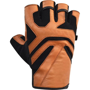 Gants d'entraînement imperméables en spandex à demi-doigts pour hommes et femmes, respirants, antidérapants, avec fermeture auto-agrippante, pour le badminton et le tennis - Product Image 4