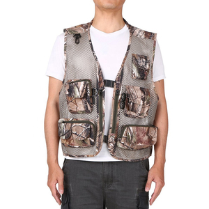Gilet de chasse en velours côtelé imprimé, imperméable, respirant et anti-humidité, idéal pour l'automne et l'extérieur, en polyester, personnalisable – Meilleures ventes - Product Image 1