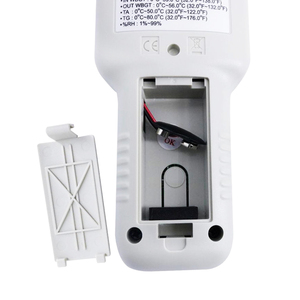 Medidor de Estrés Térmico Industrial WBGT, Monitor de Seguridad Ambiental Profesional, 50 Registros de Datos, Sensor de Alta Sensibilidad, Alarma WBGT - Product Image 5