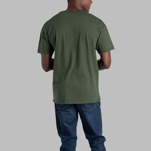 Factory Wholesale Custom Crewneck Collar Cotton <b>T</b> <b>shirt</b> Solid Pattern Casual Blank Tee Men Regular <b>Fit</b> <b>t</b> <b>Shirts</b> - Product Image 4