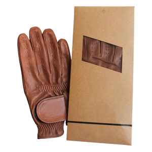 Guantes de Equitación de Cuero Genuino Premium para Hombre y Mujer, Transpirables, Perforados, Suaves y Antideslizantes - Product Image 4