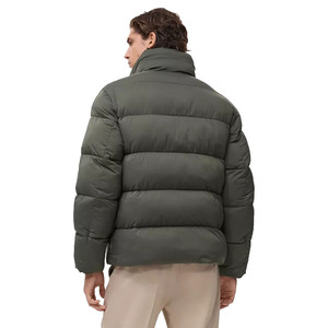 Men's Puffer Jackets Custom Logo Hooded Lightweight Wholesale <b>Bubble</b> Quilted Polyester Logo <b>Bubble</b> Jacket Customized <b>Coat</b> Men's - Product Image 2