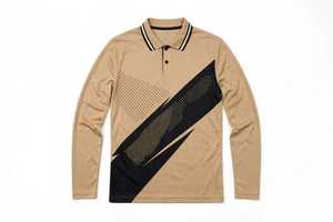 Conjunto Deportivo para Hombre en Verde Salvia, Camiseta Polo de Manga Larga con Cuello Redondo, Pantalones Largos, Diseño Deportivo con Bloques de Color Rojo y Azul - Product Image 6