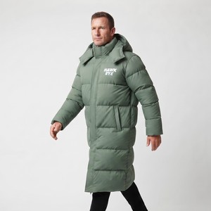 <b>Men</b> Long <b>Puffer</b> <b>Jacket</b> <b>Hooded</b> Stand Collar Warm Winter Coat Outdoor Outerwear Elegant Color <b>Puffer</b> Coat For <b>Men</b> - Product Image 5