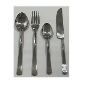 Juego de Cubiertos de Acero Inoxidable Pulido de Primera Calidad, Acabado Espejo, para Hotel y Restaurante, Grado Alimenticio SS 304 - Product Image 1