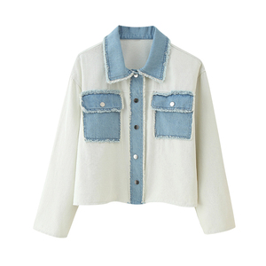 Veste en jean pour femmes en gros pour les magasins de vêtements western, broderie personnalisée, marque privée, fournisseur d'usine - Product Image 2