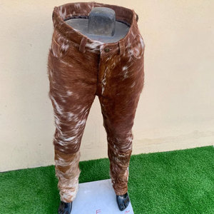Nouveauté, prix bas, pantalon de sport d'hiver en cuir de vachette, respirant, pour hommes, prix de gros - Product Image 1