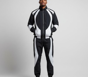 Traje Cortavientos para Hombre, Secado Rápido, Personalizable con Marca Privada, Fabricante de Ropa Deportiva OEM ODM - Product Image 4