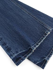 Pantalon en jean streetwear, tissu doux, coupe confortable, style léger pour femmes, pour un usage quotidien, décontracté et mode. - Product Image 4