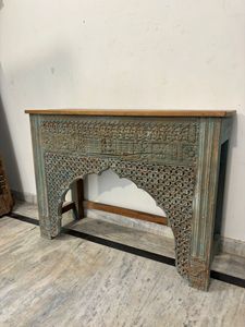 Modern <b>High</b> Quality Wooden Console <b>Table</b> for Living Room Dining <b>Kitchen</b> Unique Home Decor for Villa Bar Hotel for Bedroom Use - Product Image 3