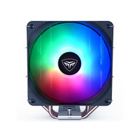 Pccooler-Enfriador de CPU silencioso, sistema de refrigeración de aluminio y cobre, con ventilador de aire, para PC, carcasa de ordenador, tubo de calor, 28