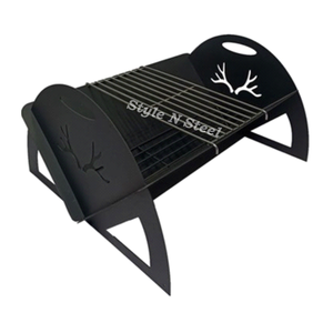 Pintura Resistente al Calor, Diseño Independiente, para Exteriores y Barbacoa, Funciona con Leña/Carbón - Product Image 1