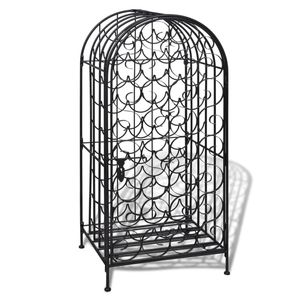 ชั้นวางไวน์โลหะสำหรับ 35 ขวด - Product Image 4