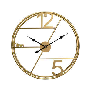 Metal <b>wall</b> <b>clock</b> enhances overall harmony of a well-designed room premium feel makes it a thoughtful and stylish gift option - Product Image 6