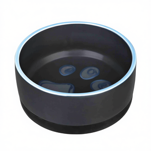 Ciotola in Ceramica con Base in Gomma 0.4L 12 Cm per Cani e Gatti - Product Image 3