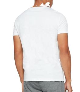 เสื้อยืดสำหรับผู้ชาย230gsm ลายทางแบบกำหนดเองได้ทั้งชายและหญิง - Product Image 3